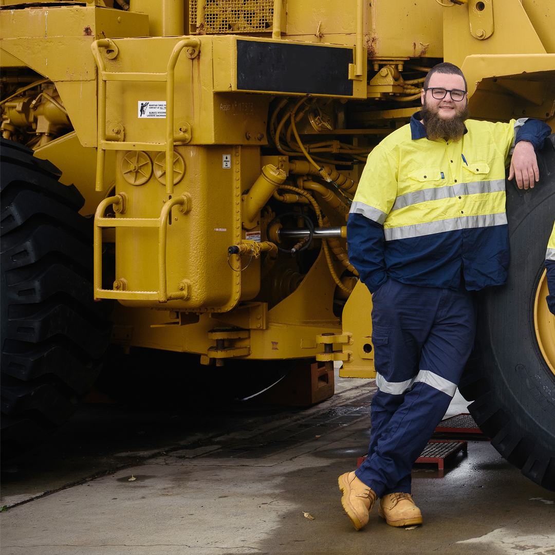 <em>Lachlan</em> - Hired and upskilling with Blue Tongue to become a Heavy Duty Mechanic 1